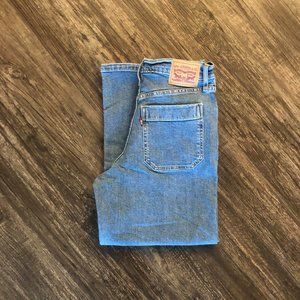 Levi's Mile High Wide Leg Cropped Jean